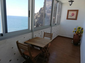 Apartment on the beach and ocean sounds